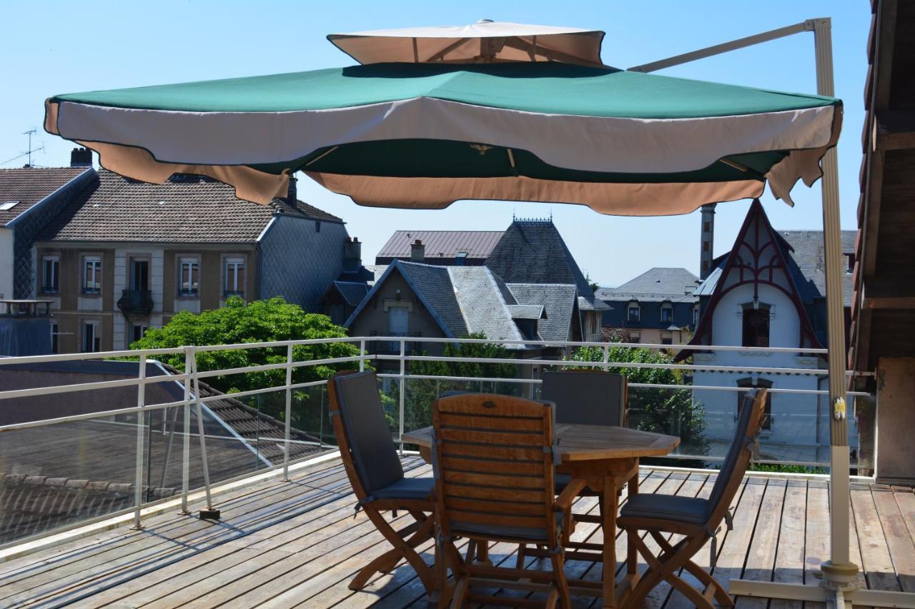 Appartement-Terrasse Parking Prive Meuble De Tourisme 4 Etoiles Belfort Ngoại thất bức ảnh